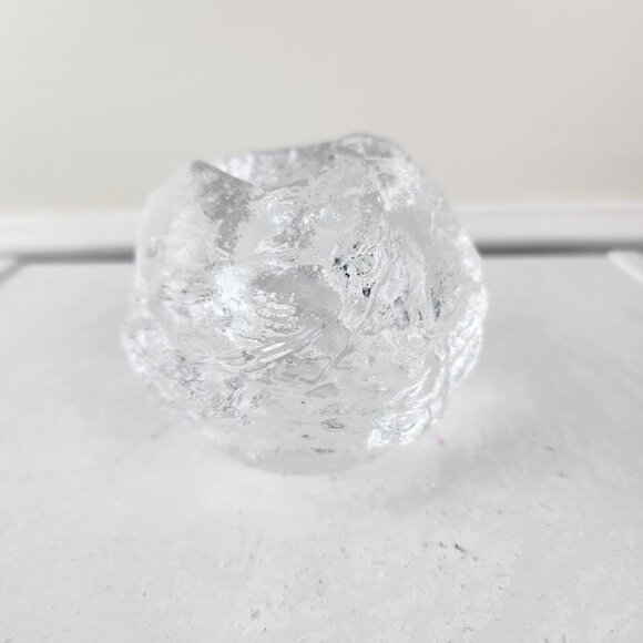 Snowball by Kosta-Boda Votive Candleholder - Picture 2 of 6